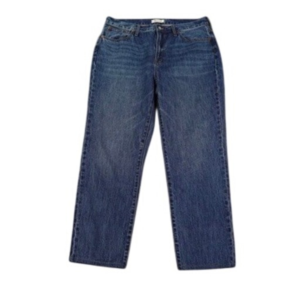 Madewell Straight-Leg Jeans in Blue Denim
